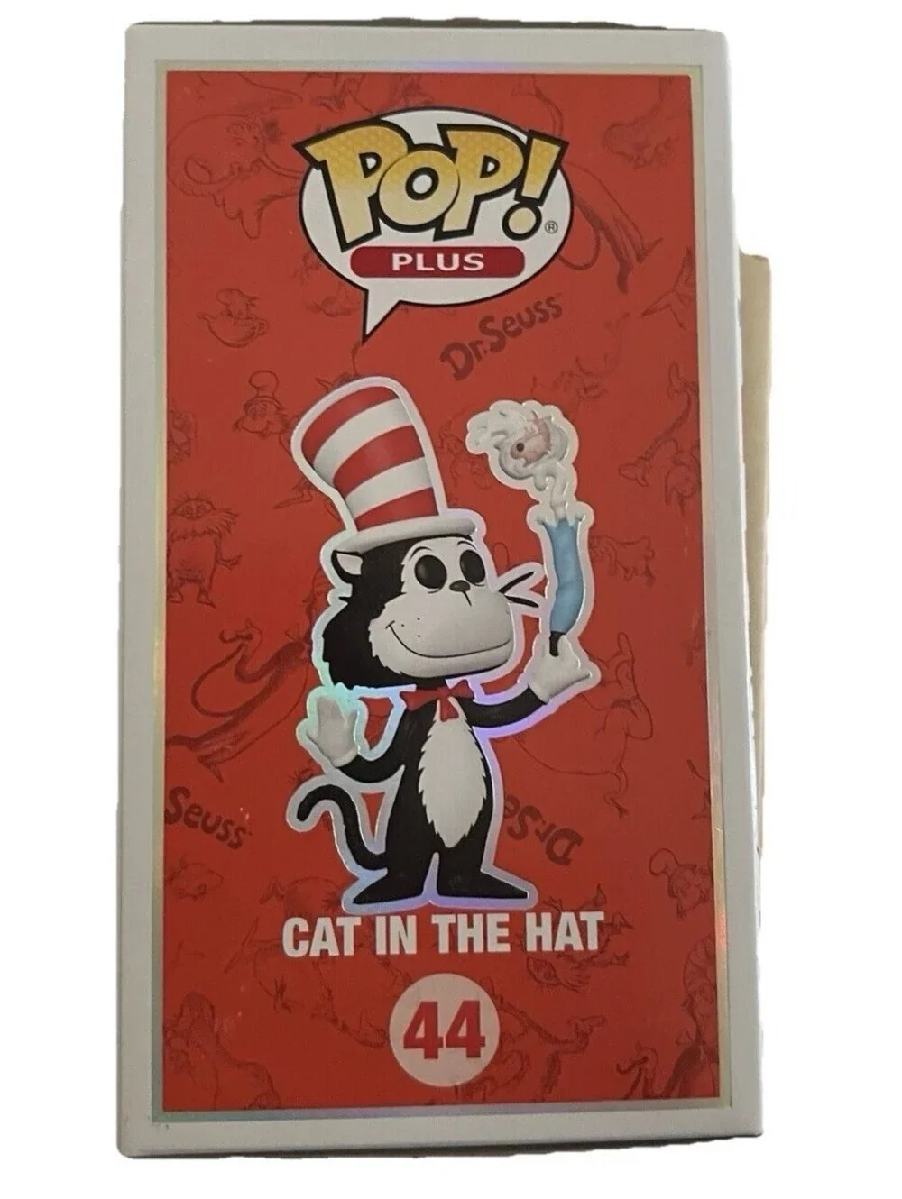 Dr. Seuss Cat in the Hat Funko Pop Plus #44 New